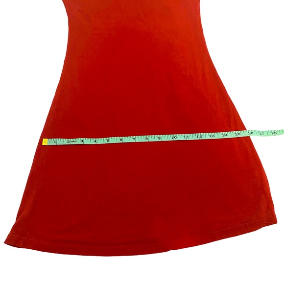 Mariarello Rust Red Adjustable Dress Sleep Dress Coverup or Dress Liner, Size S - Picture 7 of 9